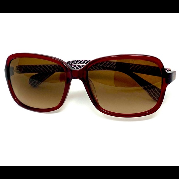 Diane Von Furstenberg DVF598S Kristen Red Sunglasses New - Picture 1 of 5